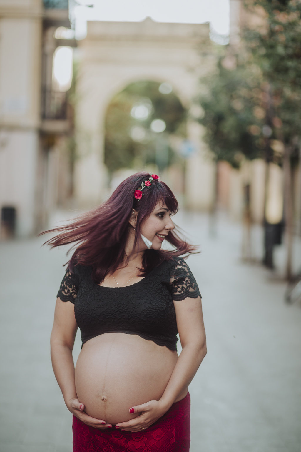 fotógrafo embarazo barcelona :: fotografía embarazada barcelona :: fotógrafo amanecer embarazo :: barceloneta