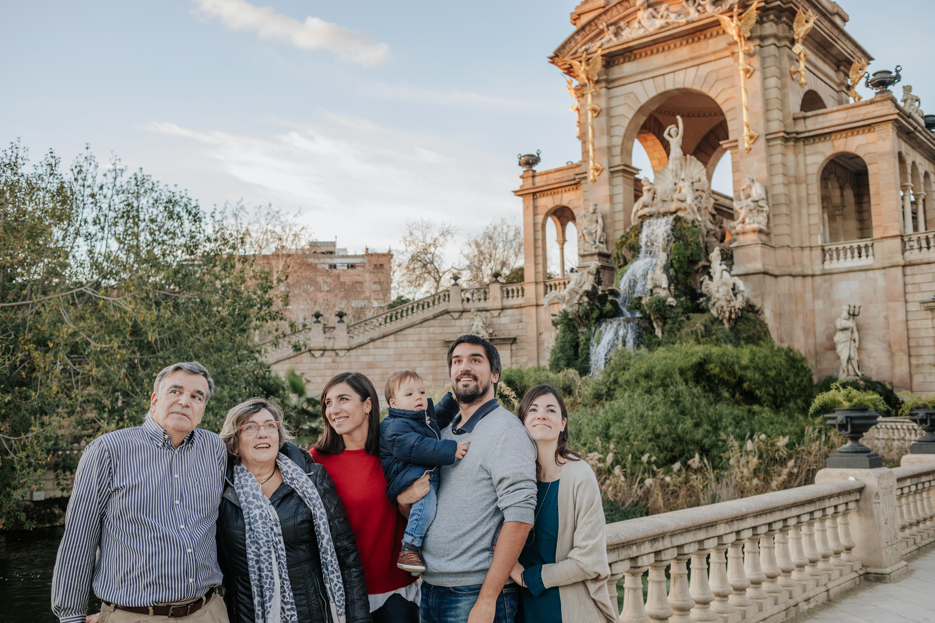 Fotógrafo de familia Barcelona :: Fotografía en el Parque de la Ciutadella :: Tarde en el Parque de la Ciutadella