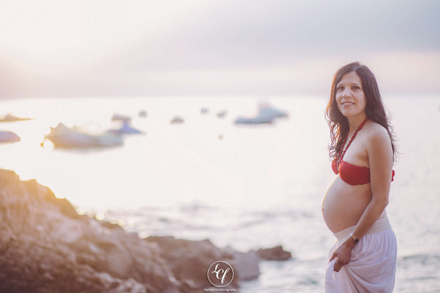 fotógrafo embarazada :: fotografía embarazada :: fotógrafo embarazada barcelona :: embarazada playa :: embarazada Tossa de Mar :: embarazada Rosamar