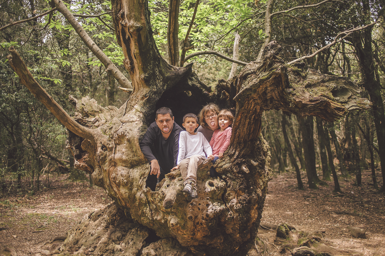 Fotógrafo de familia :: Hotel Sant Bernat - Montseny :: Fotografía familiar :: Bosque :: Montaña del Montseny :: Reportaje de familia en el bosque :: Familia en el bosque :: Familia en la montaña :: Fotografía natural de familia